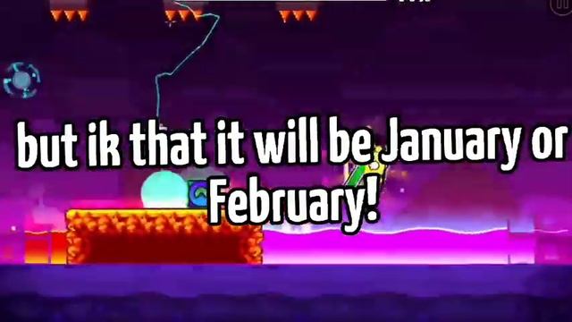 The Geometry Dash Official UPDATE 2.2 RELEASE DATE! смотреть онлайн