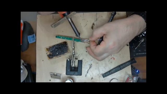 LED подсветка на USB паяльник!