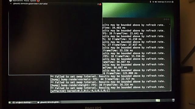 glmark2-es2 test on Raspberry Pi 3/Ubuntu-MATE 16.04 смотреть онлайн