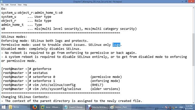 07 Chapter7 Managing SELinux Security смотреть онлайн
