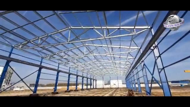 Быстровозводимые здания Серии ИЗЛК РУС-500.2018 с крановым оборудованием смотреть онлайн