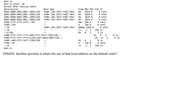 Cannot delete IPv6 default gateway смотреть онлайн