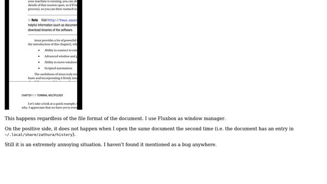 Unix & Linux: Maximizing zathura window, scrambled display смотреть онлайн