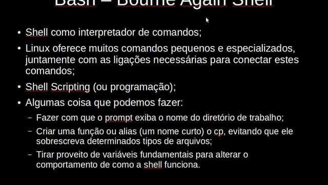 BASH SHELL SCRIPT - CAPÍTULO 01 - LINUX 01 - PARTE 1 DE 2 смотреть онлайн