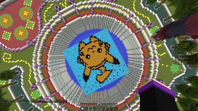 Играем на сервере TeslaCraft в режим Миксгейм Minecraft 1.12.2 смотреть онлайн