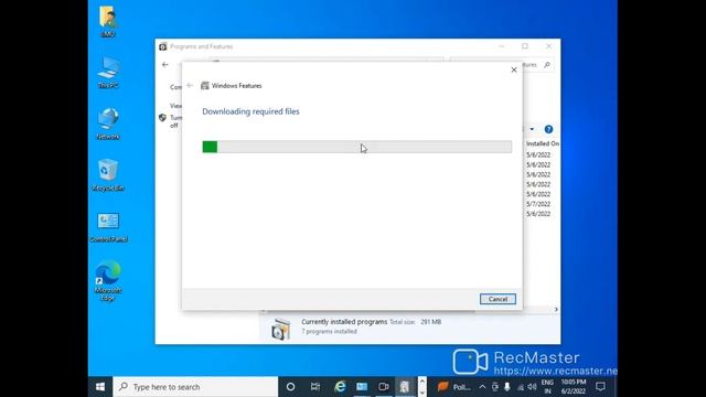 Dot .Net installation in windows 10 How to install .Net windows feature смотреть онлайн