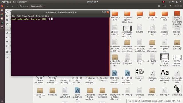 3. Instalasi Visual Studio Code pada Ubuntu смотреть онлайн