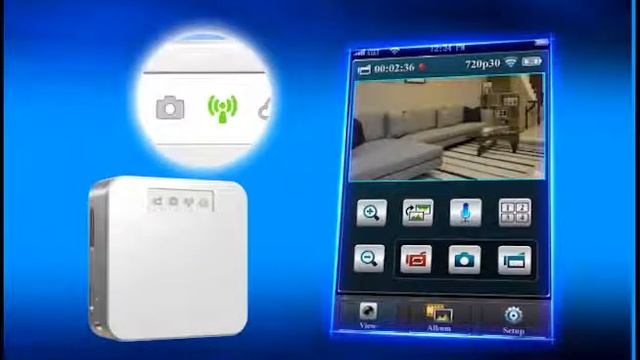 Unieye-Smallest Lightest Wi-Fi Multifunction Camcorder смотреть онлайн