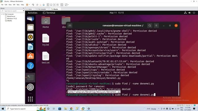 Temel Linux Dersleri 2. Find ve Locate Komutları смотреть онлайн