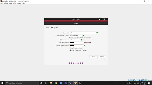 Install Ubuntu 20.04 LTS on VirtualBox in Windows 10 (2020) | VirtualBox Guest Additions смотреть онлайн
