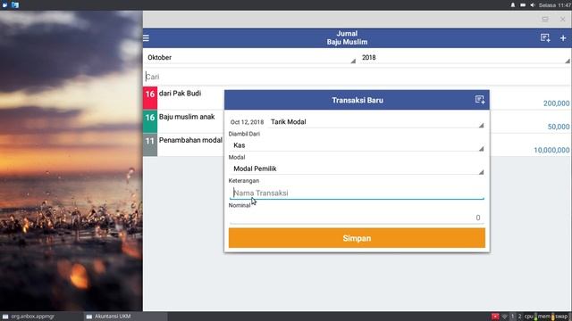 Nyobain Aplikasi Akuntansi UKM di Linux Xubuntu 18.04 Bionic Beaver смотреть онлайн
