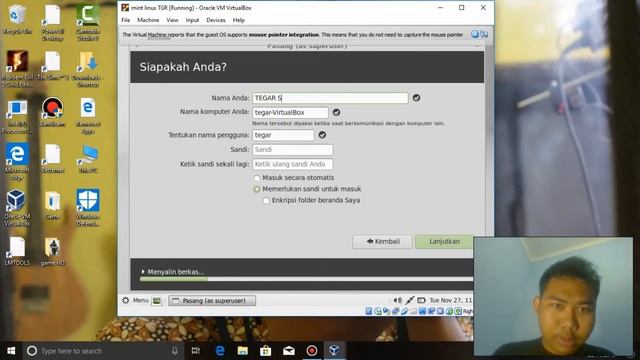 Cara Install Linux Mint 14 