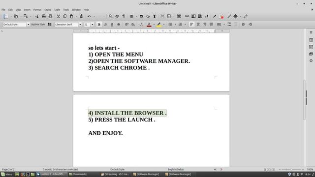DOWNLOAD CHROME IN LINUX|| смотреть онлайн