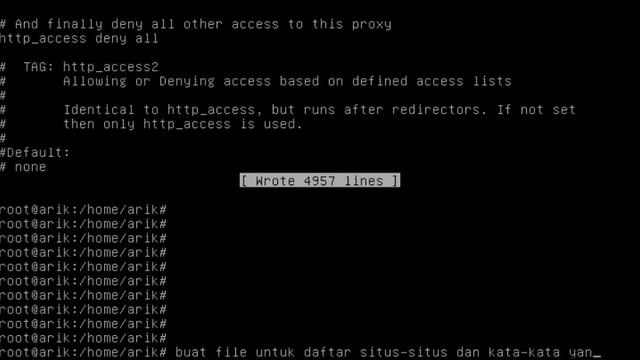 Konfigurasi Proxy Mengunakan Linux Debian смотреть онлайн