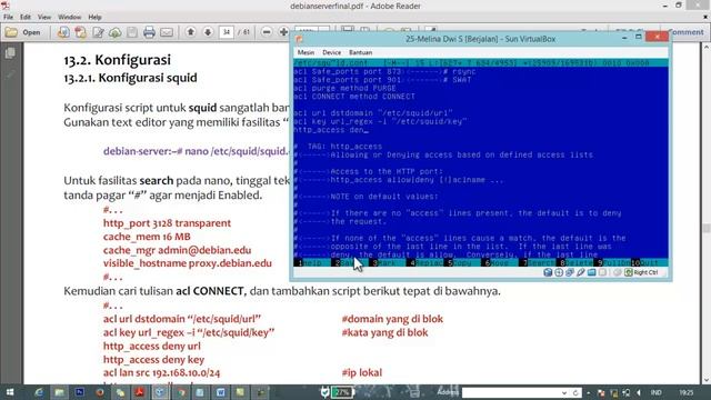 tugas setting proxy di Debian смотреть онлайн