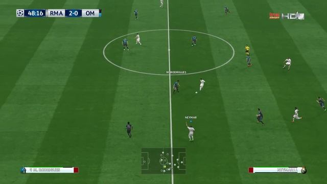 Pro Evolution Soccer 2016 - UEFA CHAMPIONS LEAGUE - Real Madrid vs Olympique Marseille смотреть онлайн