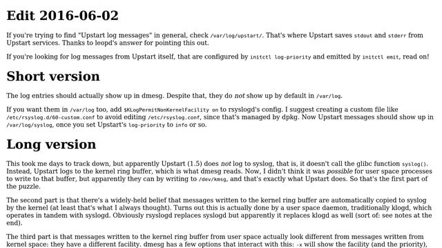 Ubuntu: Where are Upstart log messages on Ubuntu 13.X? (2 Solutions!!) смотреть онлайн