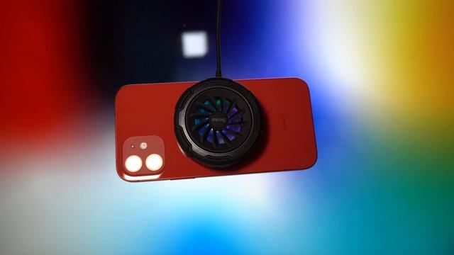 How to cool down iPhone 12 while wireless charging - Benks Magnetic Cooling Charger Unboxing смотреть онлайн