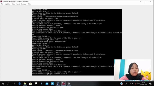 Konfigurasi Debian 9 (Auto DHCP) смотреть онлайн