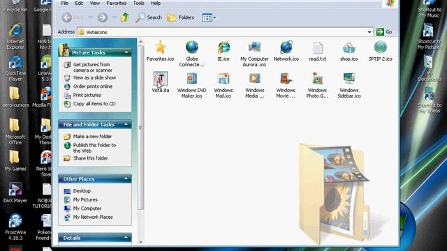 How To Change All Your Windows XP icons into Windows Vista icons смотреть онлайн