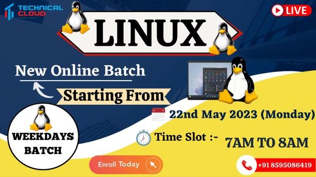 Linux Weekdays Batch | New Online Batch| Live Training | Technical Cloud Knowledge |Weekdays Batch смотреть онлайн
