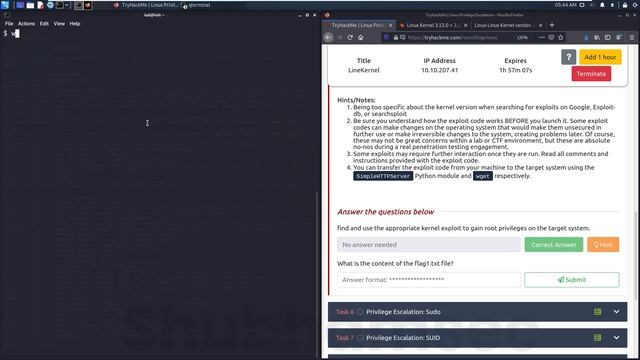 Linux Privilege Escalation | Tryhackme | Part one смотреть онлайн