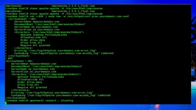 How to install ImpressCMS on a CentOS 7 смотреть онлайн