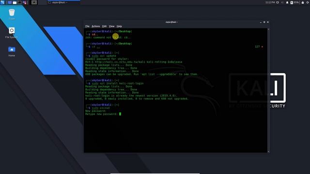 How to login as root user in Kali Linux смотреть онлайн