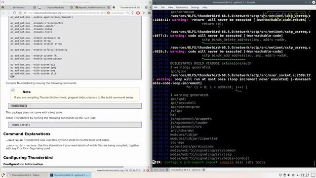 How to build and install BLFS 9.1 - Part 114: Thunderbird смотреть онлайн
