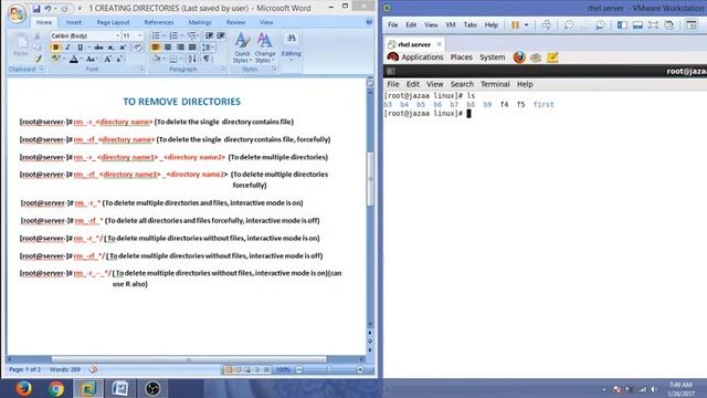 Removing Directories смотреть онлайн