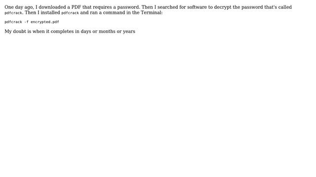 Ubuntu: Open a PDF which is password protected смотреть онлайн