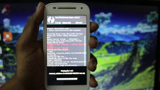 [ OFFICIAL CYANOGEN MOD 13 ] : Flash Android 6.0 MarshMallow on Moto E 2nd Generation ( OTUS) смотреть онлайн