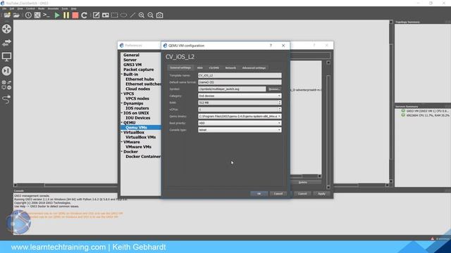Add a Cisco Switch in GNS3 | Cisco vIOS-L2 смотреть онлайн