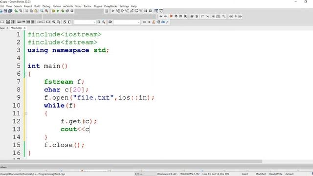 #83 File Handling : trunc(), put(), get(), tellp(), tellg(), seekp(), seekg() in C++ Programming смотреть онлайн