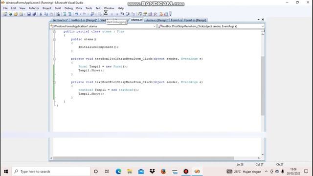 Membuat data input, output dan MessageBox menggunakan C#/C Sharp смотреть онлайн