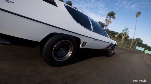 1973 Lamborghini Espada 400 GT Around HokiHoshi Test Track Forza Horizon 5