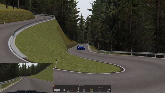 Assetto Corsa Tesla Model S P100D Test Drive In Trento Bondone