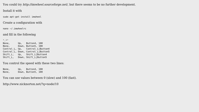Ubuntu: How can I increase the mouse scroll speed in GNOME 3? (2 Solutions!!) смотреть онлайн