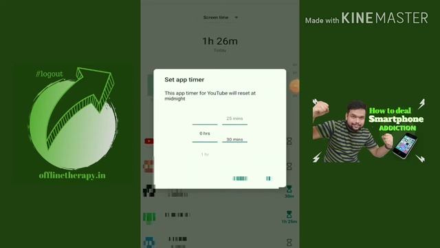 How to setup timer on a mobile application |Android Digital Wellbeing and Parental Control| смотреть онлайн