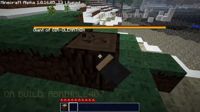 Minecraft Alpha 1.0.16.5_13 Liliypad QA смотреть онлайн
