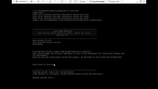 Instalasi dan konfigurasi ehcp server di Debian 10 menggunakan vmware смотреть онлайн