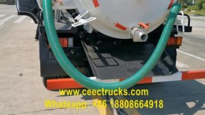 ISUZU 5CBM sewer truck for export