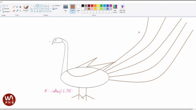 Painting with MS Paint in Windows |Drawing in MS Paint in Computer |How to Draw in MS Paint| смотреть онлайн