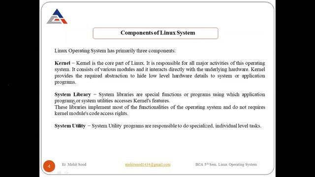 Lecture 1: Linux Operating System Introduction (Part - I) смотреть онлайн