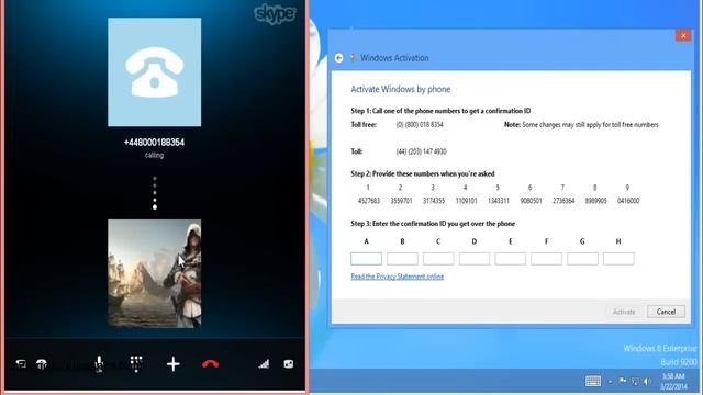How to Activate Windows 8 PRO or Enterprise Using Skype (New Key June 2016) смотреть онлайн