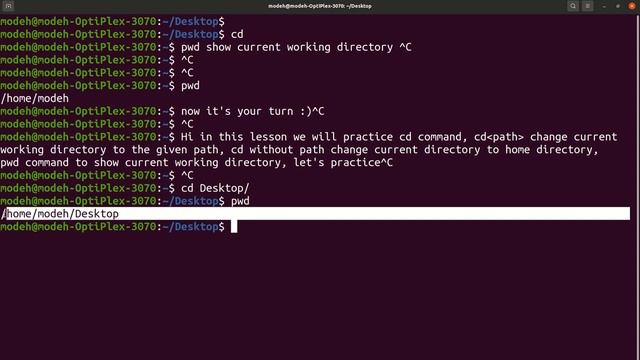 3 Linux cd change directory. смотреть онлайн