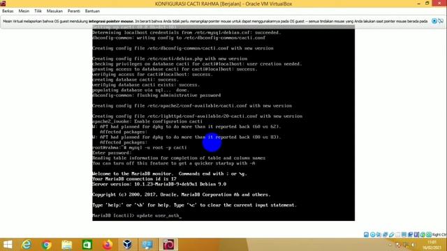 Konfigurasi Monitoring Cacti di Debian 9 смотреть онлайн