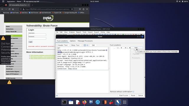 Kali Linux Brute Force Menggunakan OWASP ZAP#KeamananSistemdanSiberUDINUS смотреть онлайн