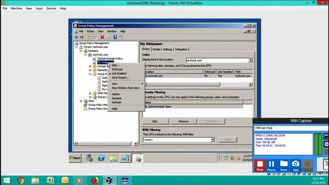 Deploy Wallpaper on Domain Computer and Users using group policy смотреть онлайн