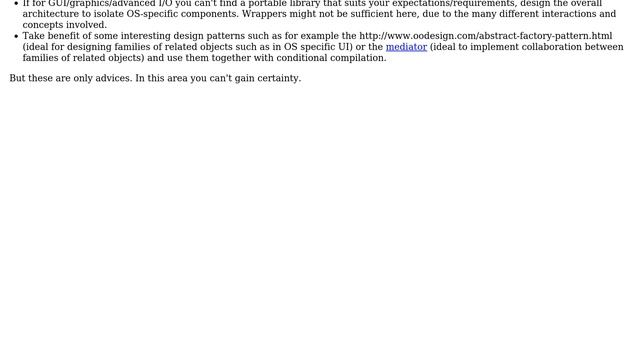 Software Engineering: Techniques for ensuring cross-platform compatibility (C++)? (5 Solutions!!) смотреть онлайн